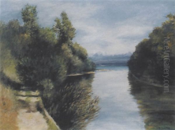 Flusslanschaft - view 1