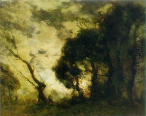 A Windy Night In October by Francois Charles Cachoud