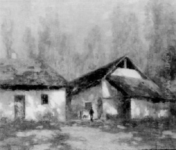 Cour De Ferme Animee (aux Echelles?) - view 1