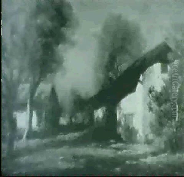 Cottages In The Moonlight - view 1