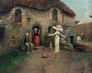 Le Retour De L'enfant Prodigue by Eugene Cadel