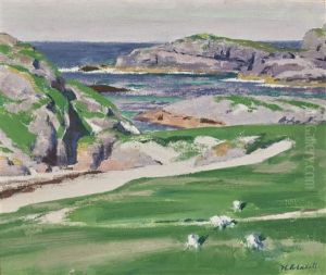 Port Ban, Iona by Francis Campbell Boileau Cadell