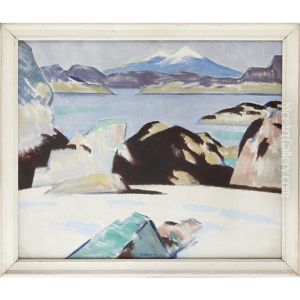 The Blue Mountain by Francis Campbell Boileau Cadell