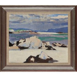 Eilean Annraidh From The North End, Iona by Francis Campbell Boileau Cadell