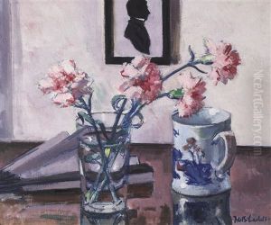Pink Carnations by Francis Campbell Boileau Cadell