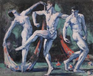 The Dance by Francis Campbell Boileau Cadell