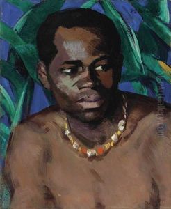 The Coral Necklace by Francis Campbell Boileau Cadell