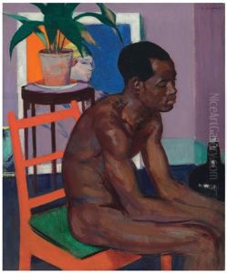 Negro (pensive) by Francis Campbell Boileau Cadell