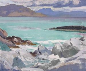 The Beach, Iona by Francis Campbell Boileau Cadell