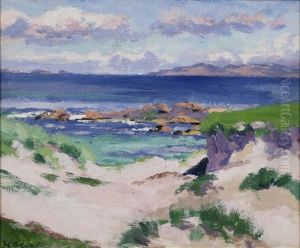 Iona (+ A View Of Port Bhan, Verso) by Francis Campbell Boileau Cadell