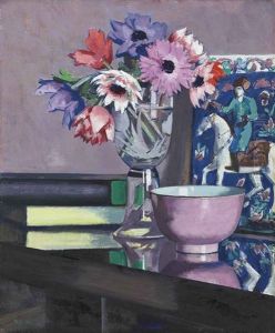 Still Life. Anemones by Francis Campbell Boileau Cadell