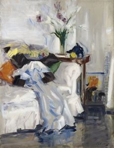 Miss Don Wauchope's Robe by Francis Campbell Boileau Cadell