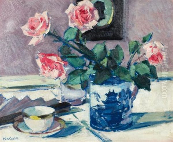Pink Roses - view 1
