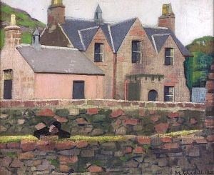 The Schoolhouse, Iona by Francis Campbell Boileau Cadell
