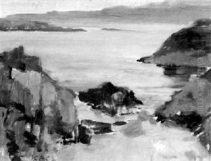 Coast Of Mull And Eileen Near Barra From Iona Coast Of Mull And Eileen Near Barra From Iona