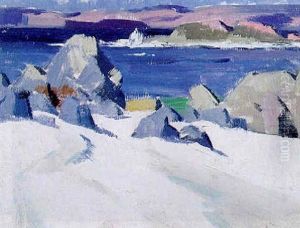 The White Sands, Iona by Francis Campbell Boileau Cadell