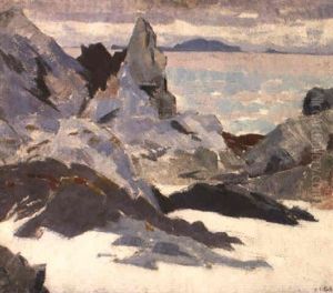 Cathedral Rock, Iona by Francis Campbell Boileau Cadell