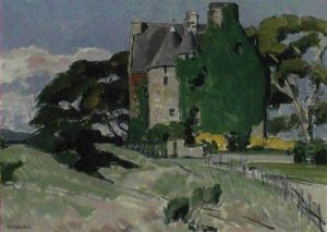 Barcaldine Castle, Argyll by Francis Campbell Boileau Cadell