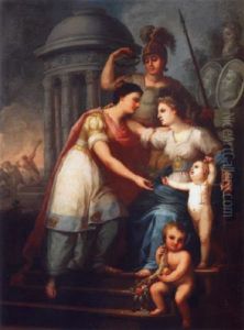 Scene Allegorique by Giuseppe Cades