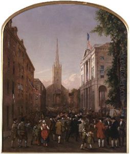 The Inauguration Of George Washington by James H. Cafferty