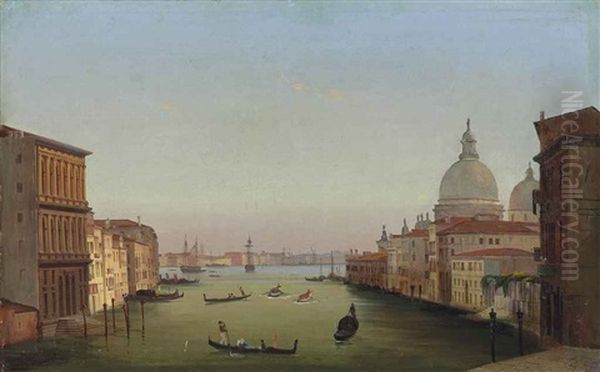 Regatta On The Grand Canal, Venice - view 1