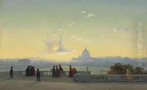 Rome From The Pincio