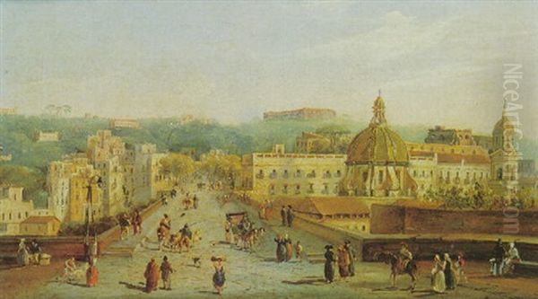 Vue Du Corso Napoleone A Naples - view 1