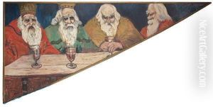 Les Sages by Alexander Altmann