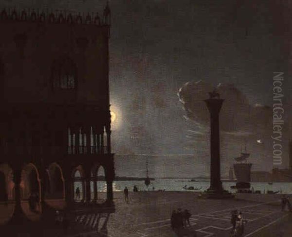 Notturno In Piazzetta San Marco - view 1