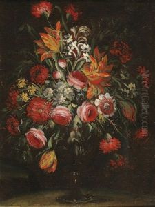 Blumenstillleben by Margherita Caffi