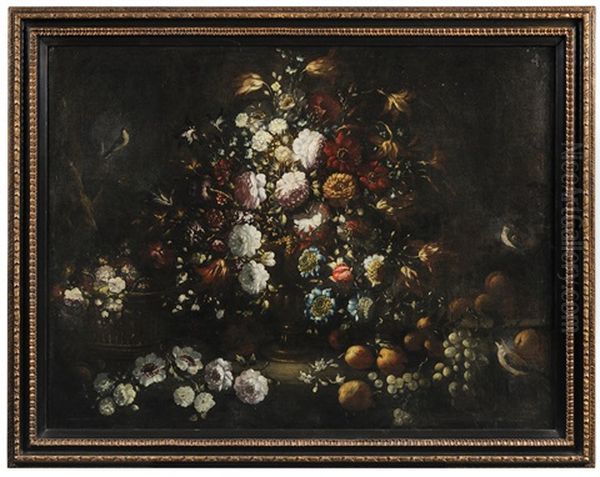 A Pair Of Floral Still Lifes - view 1