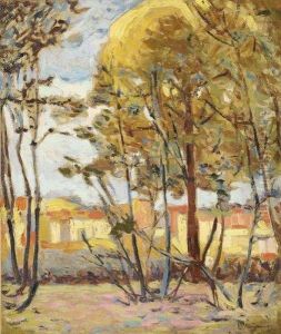 Paysage A Saint-jean-de-luz by Alexander Altmann