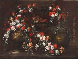 Stillleben Mit Blumen (+ Another; Pair) Stillleben Mit Blumen (+ Another; Pair)