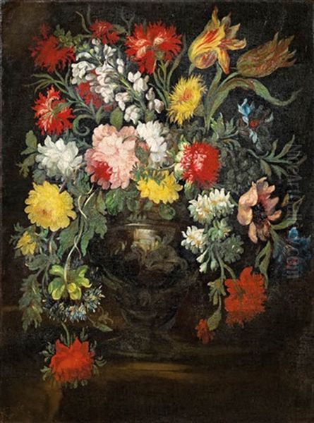 Blumenstilleben In Prunkvase - view 1