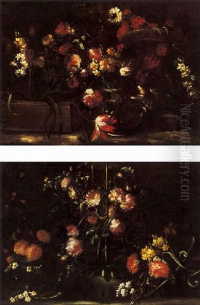 Natura Morta Con Composizione Floreali - view 1