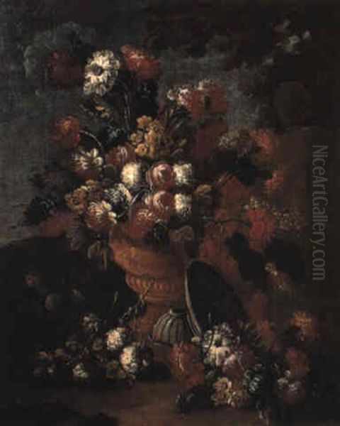 Natura Morta Di Fiori In Un Vaso - view 1