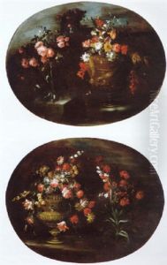 Nature Morte Con Fiori by Margherita Caffi