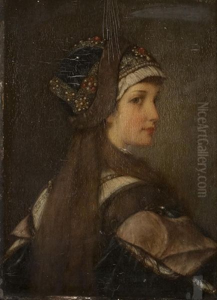 Bildnis Einer Jungenfrau In Tracht - view 1