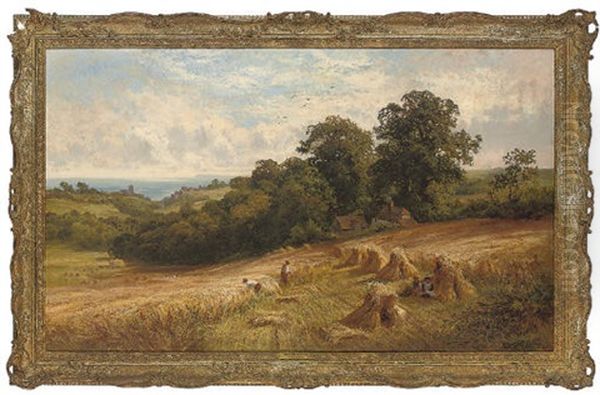 Through The Corn Fields To The Sea - view 1