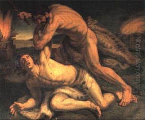 Kain Und Abel by Guido Cagnacci