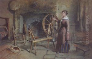 The Spinning Wheel by Richard Stanton Cahill