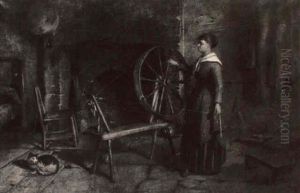 The Spinning Wheel by Richard Stanton Cahill