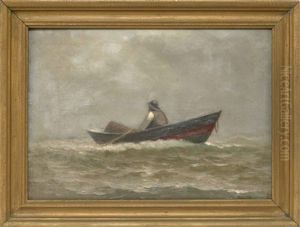 Fisherman In A Dory