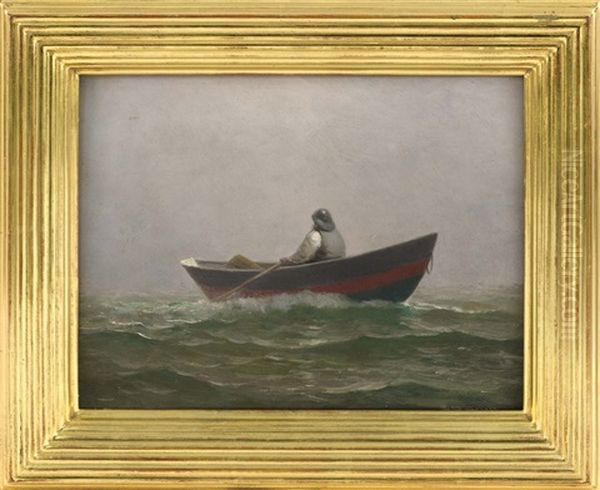 Cape Cod, Old Salt In A Dory - view 1