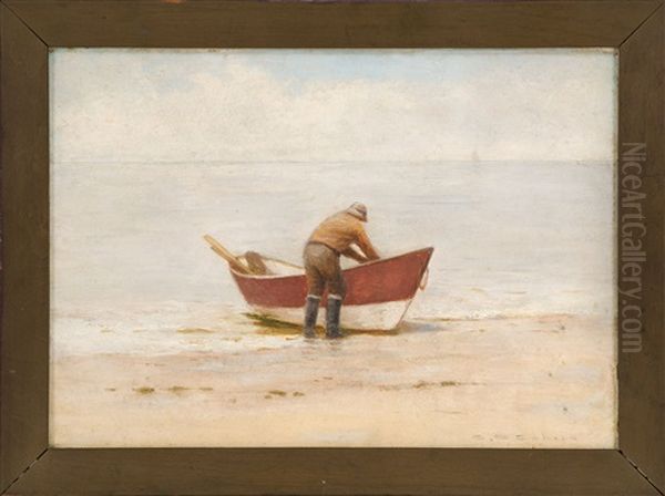 A Fisherman And His Dory - view 1
