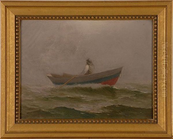 Fisherman In A Dory - view 1