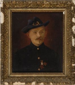 Portrait Of G.a.r. Officer James Caffrey