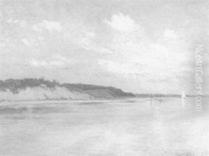 Sailboats And Figures On A Beach