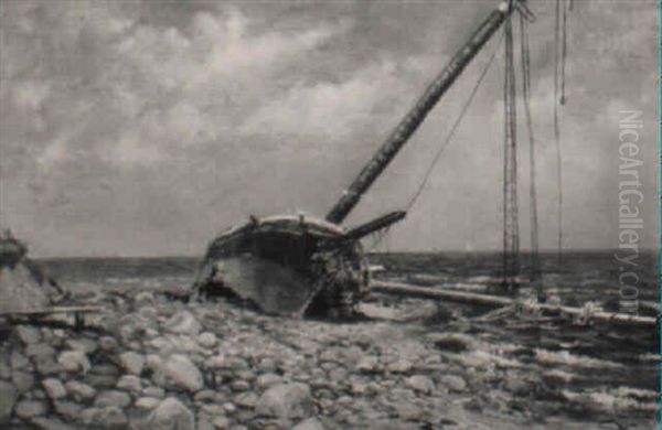Hulk On A Rocky Beach - view 1