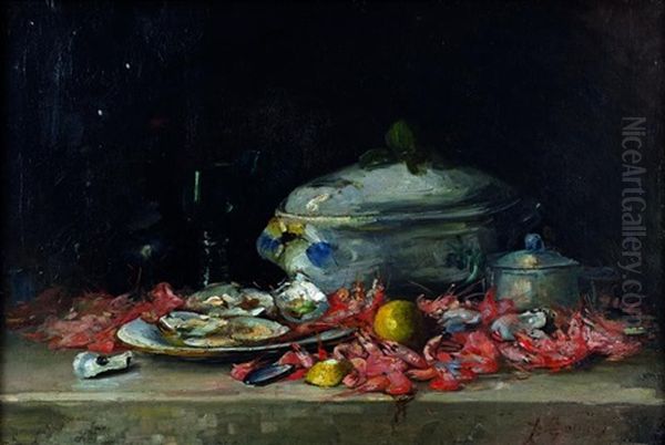 Soupiere Et Fruits De Mer - view 1